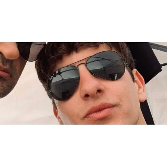 Ray Ban RB3025 Aviator Classic Sunglasses Black OS main image 10